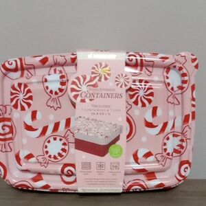 Holiday Food Storage Set . Set Of 7 New